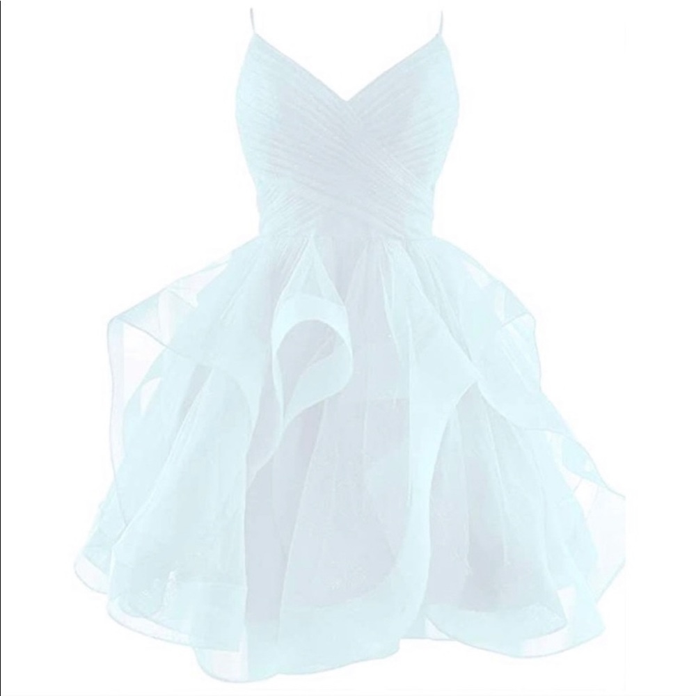Short Tulle Formal Dress - Brand New